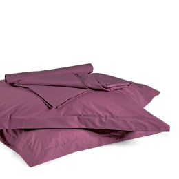 Σεντόνι True Col 0501 Με Λάστιχο Purple Kentia King Size 180x200cm 100% Πενιέ Βαμβάκι