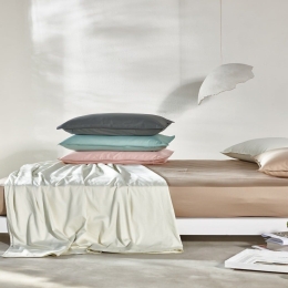 Σεντόνι Opulence 25 Beige Kentia Υπέρδιπλo 240x270cm 100% Βαμβακοσατέν