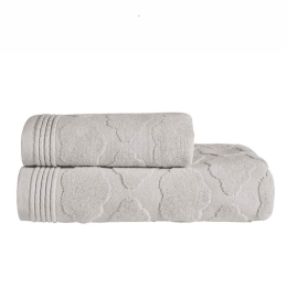 Πετσέτα Παιδική Cloud 22 Grey Kentia Σώματος 70x125cm 100% Βαμβάκι