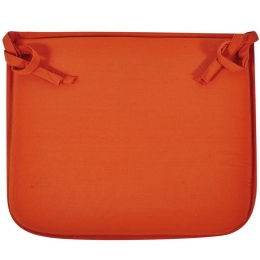 Μαξιλάρι Καρέκλας Foam Pl 06 Orange Kentia 40Χ40 40x40cm Πολυέστερ