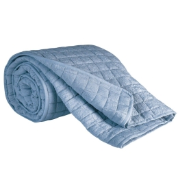Κουβερλί Vegas 01 Blue Kentia Υπέρδιπλo 220x240cm Microfiber-Polyester