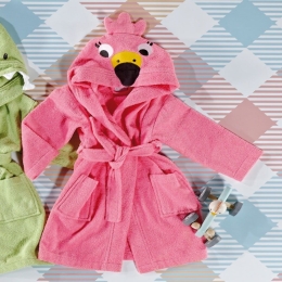Μπουρνούζι Παιδικό Tatum Pink Kentia