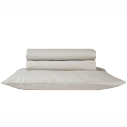 Σεντόνι Essential 26 Με Λάστιχο Ecru Kentia King Size 180x235cm 100% Πενιέ Βαμβάκι