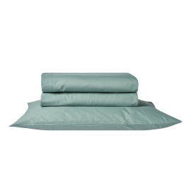 Σεντόνι Essential 02 Με Λάστιχο Mint Kentia Μονό 90x235cm 100% Πενιέ Βαμβάκι