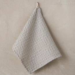 Πετσέτα Κουζίνας Waffle Lavare 26 Beige Kentia 40x60cm 100% Βαμβάκι