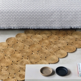 Χαλάκι Yute 244 Natural Kentia 80X150cm