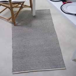 Χαλάκι Κουζίνας Ricky 24 Grey Kentia 70X200cm Βαμβάκι
