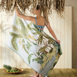 Πετσέτα Θαλάσσης Resort 241 Multi Kentia Θαλάσσης 80x160cm Polyester-Polyamide