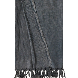 Πετσέτα Θαλάσσης - Παρεό Emerald 24 Anthracite Kentia Θαλάσσης 85x150cm 100% Βαμβάκι
