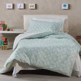 Κουβερλί Παιδικό Nils Mint Kentia Μονό 160x240cm 100% Βαμβάκι