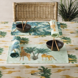 Σουπλά Nessa (Σετ 4τμχ) Veraman Kentia 33x45cm Cotton-Polyester