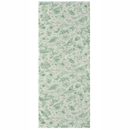 Runner Easter 24 05 Green-Ecru Kentia 45Χ140 Βαμβάκι-Πολυέστερ