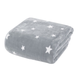 Κουβέρτα Βρεφική Stellar Grey Nef-Nef Αγκαλιάς 75x100cm Πολυέστερ