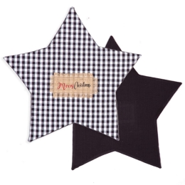 Σουπλά Christmas Star Black Nef-Nef