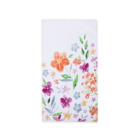 Ποτηρόπανο Valia Βελουτέ White Nef-Nef 40x60cm 100% Βαμβάκι