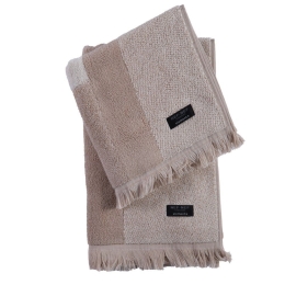 Πετσέτα Beymax Beige Nef-Nef Προσώπου 50x90cm 100% Βαμβάκι