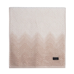 Πετσέτα Chevir Beige Nef-Nef Σώματος 70x140cm 100% Βαμβάκι