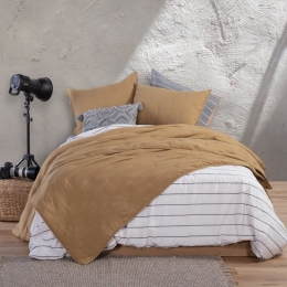 Κουβερλί Marven Honey Nef-Nef Υπέρδιπλo 230x240cm Microfiber-Polyester