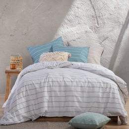 Σεντόνια Marven (Σετ 3τμχ) Petrol Nef-Nef Μονό 170x270cm 100% Βαμβάκι