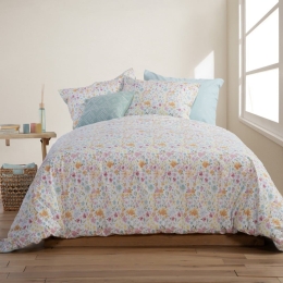 Σεντόνια Valia (Σετ 4τμχ) Multi Nef-Nef Διπλό 200x270cm 100% Βαμβάκι