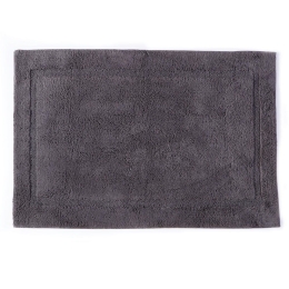 Ταπέτο Μπάνιου New Aegean Anthracite Nef-Nef 70X120 100% Βαμβάκι