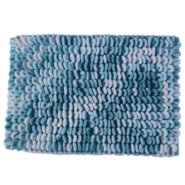 Ταπέτο Μπάνιου Moanna Blue Nef-Nef 50X80cm Βαμβάκι-Πολυέστερ