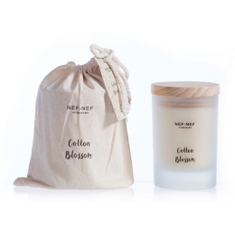 Κερί Αρωματικό Cotton Blossom 250gr White Nef-Nef