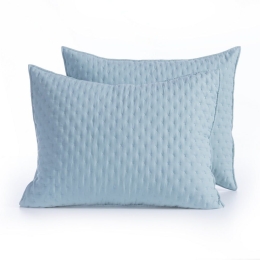 Μαξιλαροθήκες Valia (Σετ 2τμχ) Aqua Nef-Nef 52X72 Microfiber-Polyester