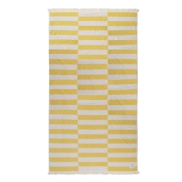Πετσέτα Θαλάσσης Groovy Lime Yellow Nef-Nef Θαλάσσης 90x170cm 100% Βαμβάκι
