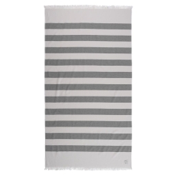 Πετσέτα Θαλάσσης - Παρεό United Black Nef-Nef Θαλάσσης 90x170cm 100% Βαμβάκι