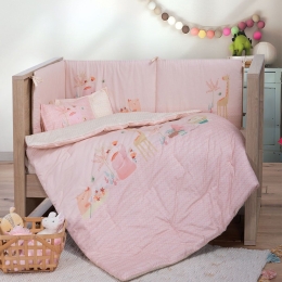 Πάπλωμα Βρεφικό Indonesia Salmon Nef-Nef Homeware 110x140cm 100% Βαμβάκι