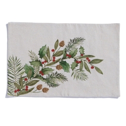 Σουπλά Χριστουγεννιάτικο Hello Winter 33X48 Multi Nef-Nef Homeware 33x48cm