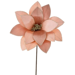 Λουλούδι - Κλαδί Αλεξανδρινό 75481 Φ27x55cm Pink-Gold
