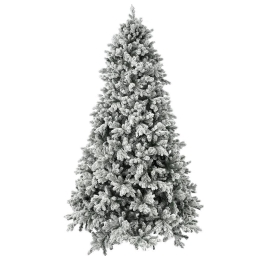 Χριστουγεννιάτικο Δέντρο Flocked Sugar Pine 78100 270cm (4656tips) White-Green