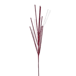 Χριστουγεννιάτικο Κλαδί Άγριο Βούρλο 82992 74cm Red
