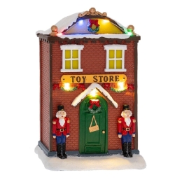 Χριστουγεννιάτικη Φιγούρα Toy Store Φωτιζόμενο 87135 11x8x18cm Με Μπαταρίες Multi