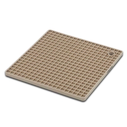 Σουπλά Μαγειρικών Σκευών Misty 10-111-044 18x18cm Beige Nava Σιλικόνη