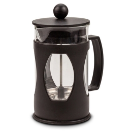 Καφετιέρα Με Έμβολο Misty 10-109-061 600ml Black-Clear Nava Γυαλί