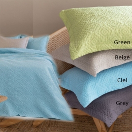 Κουβερλί Karen Beige Palamaiki Υπέρδιπλο 220x240cm Microfiber