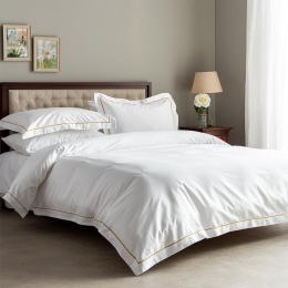 Σεντόνι Iro-SP White-Gold Vesta Home King Size 280x280cm 100% Βαμβάκι