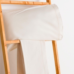 Σεντόνι Με Λάστιχο Σύνθεση-504 Ecru Vesta Home Μονό 100x230cm 100% Βαμβακερό Περκάλι