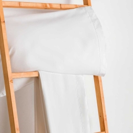 Μαξιλαροθήκες Synthesis-500 (Σετ 2τμχ) White Vesta Home 60Χ85 100% Βαμβακερό Περκάλι