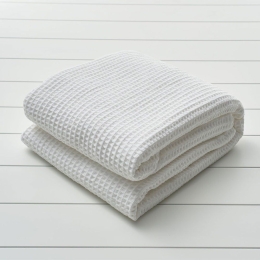 Κουβέρτα 1080 Πικέ White Vesta Home Μονό 170x250cm 100% Βαμβάκι