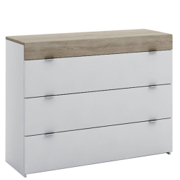Συρταριέρα My Box 3Συρτάρια 09-0785 105x45xH78cmcm Sonoma-White