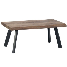 Τραπέζι Σαλονιού Brick-Urban 04-0586 110x60x45cm Walnut-Black