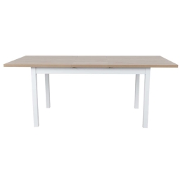Τραπέζι Village 02-0398 150x90x75cm Natural-White Μελαμίνη