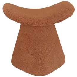 Σκαμπό Wale 16-0618 51x33x49cm Terracotta