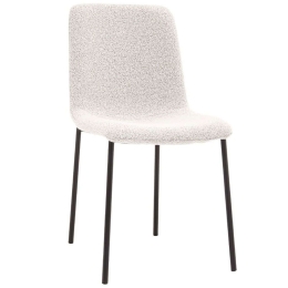 Καρέκλα Brick 03-0946 45x60x83cm Cream Μέταλλο,Ύφασμα