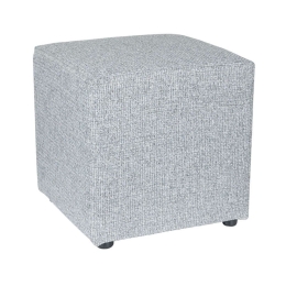 Σκαμπό Kivos 16-0647 40x40x40cm Grey