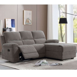 Καναπές Γωνιακός Relax (Δεξιά Γωνία) 01-3320 212x156x96cm Grey